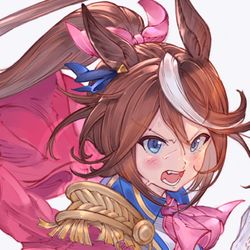 This is a pixiv picture whose title is トウカイテイオー.
