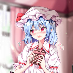 This is a pixiv picture whose title is バレンタインデーのレミリアお嬢様.