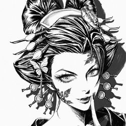 This is a pixiv picture whose title is 堕姬.