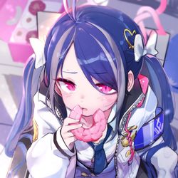 This is a pixiv picture whose title is フブキ……….