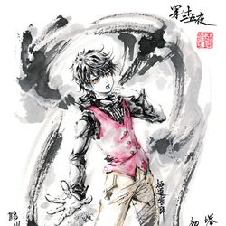 This is a pixiv picture whose title is 【極道畫師】第二十五夜-貳.