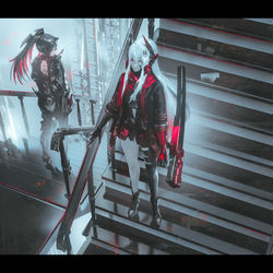 This is a pixiv picture whose title is 红莲已然绽放.