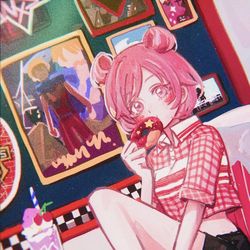 This is a pixiv picture whose title is prsk log08.