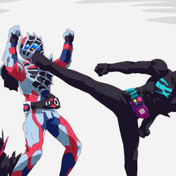 This is a pixiv picture whose title is リバイス(＆戦隊)まとめ24.