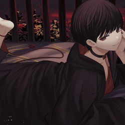 This is a pixiv picture whose title is 椿の香.