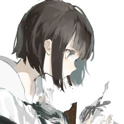 This is a pixiv picture whose title is 甘.