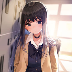 This is a pixiv picture whose title is 「…どうせ今年も誰からももらえてないんでしょ？」.
