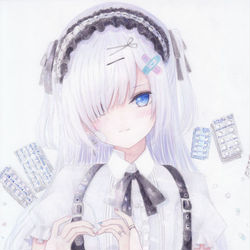 This is a pixiv picture whose title is 病み付き♥.