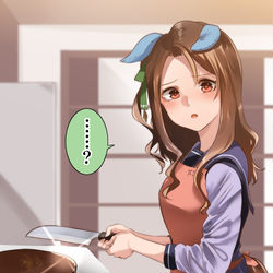 This is a pixiv picture whose title is バレンタインキングヘイロー.