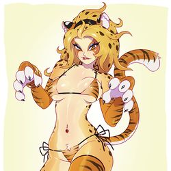 This is a pixiv picture whose title is Cheetara New Moon Year.
