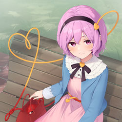 This is a pixiv picture whose title is さとり.