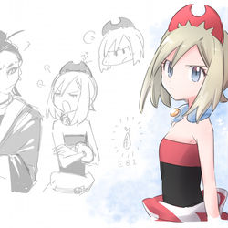 This is a pixiv picture whose title is たのしい.