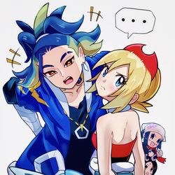 This is a pixiv picture whose title is ヒスイのバレンタイン(if).