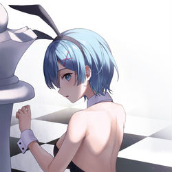 This is a pixiv picture whose title is 🐰.