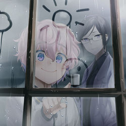 This is a pixiv picture whose title is 三寒四温.