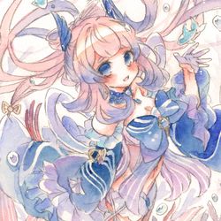 This is a pixiv picture whose title is 原神詰め.