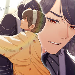 This is a pixiv picture whose title is 第47カイ　優しい子.