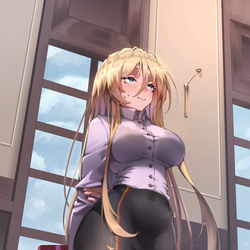 This is a pixiv picture whose title is ビスマルク.
