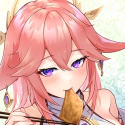 This is a pixiv picture whose title is チョコよりおあげ.