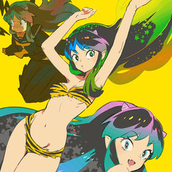 This is a pixiv picture whose title is うる星やつら.