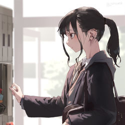 This is a pixiv picture whose title is 集まるタイプの女子.