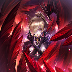 This is a pixiv picture whose title is 【Shadowverse】憎悪する愛絶.