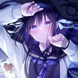 This is a pixiv picture whose title is 「…告白なんてできないよ」.