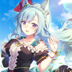 This is a pixiv picture whose title is メジロアルダン.