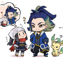 This is a pixiv picture whose title is 剛石.