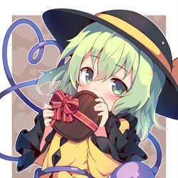 This is a pixiv picture whose title is バレンタインこいし.