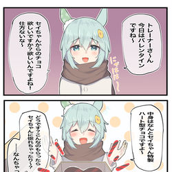 This is a pixiv picture whose title is バレンタイン撃沈セイちゃん.