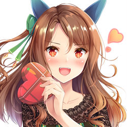 This is a pixiv picture whose title is 一流のチョコを貰う権利を上げるわ.