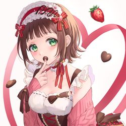This is a pixiv picture whose title is バレンタイン.