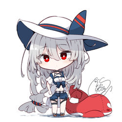 This is a pixiv picture whose title is スカジ.