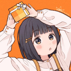 This is a pixiv picture whose title is 🍫.