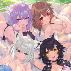 This is a pixiv picture whose title is Hololive Gamers.