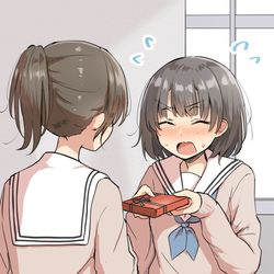 This is a pixiv picture whose title is バレンタイン＋α.