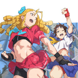 This is a pixiv picture whose title is かりんとさくら.