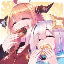 This is a pixiv picture whose title is 穴までうましドーナツ.
