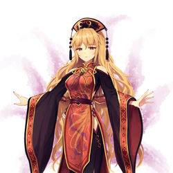 This is a pixiv picture whose title is 純狐.
