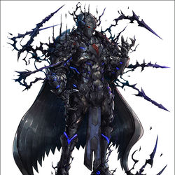 This is a pixiv picture whose title is 死霊卿テウタテス.