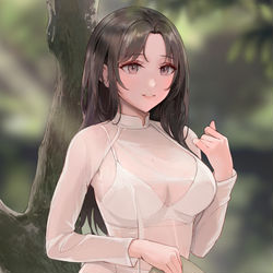 This is a pixiv picture whose title is Ao Dai4.