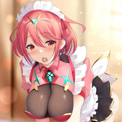 This is a pixiv picture whose title is ヴァレンタインホムラちゃん(遅刻).