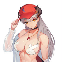 This is a pixiv picture whose title is Paramedic Saria.