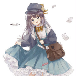 This is a pixiv picture whose title is 届け物✉️.