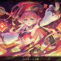 This is a pixiv picture whose title is 【GenShin】吃我爆炸啦!.