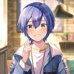 This is a pixiv picture whose title is KAITO兄さんおめでとー！！！！.