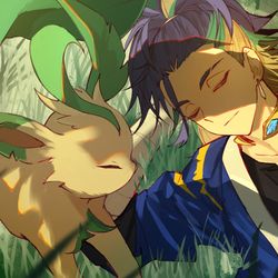 This is a pixiv picture whose title is 一休み.