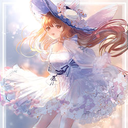This is a pixiv picture whose title is White day fairy.