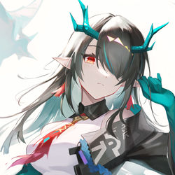 This is a pixiv picture whose title is 夕.